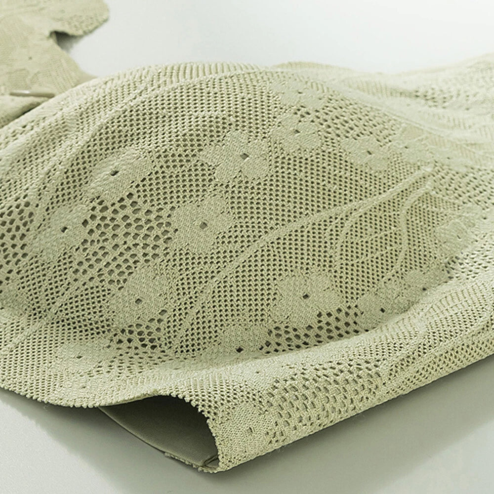 Front-Clasping Wire-Free Bras for Ladies